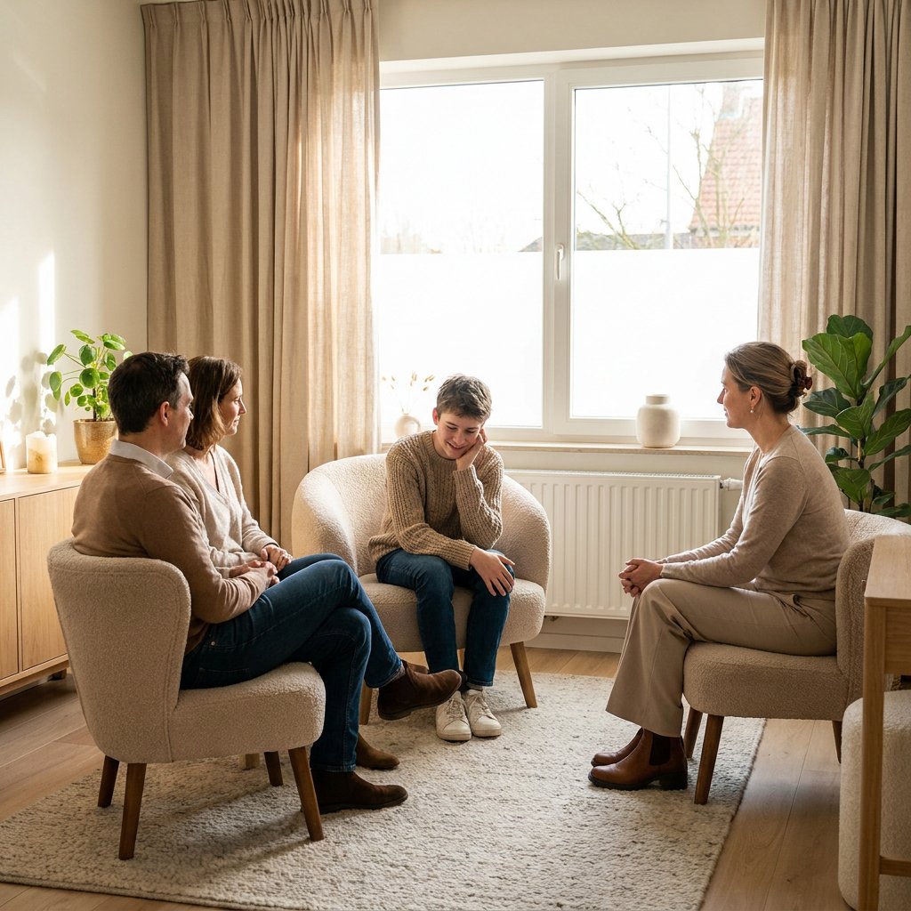Tieners betrekken bij gezinstherapie